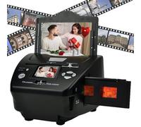 Scanner de Films et de Diapositives Convertisseur de Film Numérique, Scanner de Photos et de Films 8,1 Mégapixels, 135 Vues de Scanner de Photos Négatives sur Votre Ordinateur ou USB