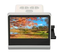 Scanner de Films et de Diapositives Numériques, Scanner de Films et de Diapositives 22 MP avec écran Couleur de 5, Convertit 135 Films/126KPK/110 (Prise UE 110-240 V)