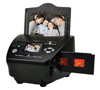 Scanner de Films et de Diapositives, Scanner de négatifs 16MP, écran LCD 2,4", convertit Les Diapositives et négatifs 35mm/135 en Photos numériques JPG