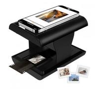 Scanner de films et diapositives 35 mm avec rétroéclairage LED, convertit les négatifs en JPG, permet la retouche de pho