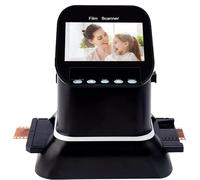 Scanner de films et diapositives avec écran LCD 4,3 pouces, conversion de négatifs et diapositives 35 mm, 135, 126 et 127 mm au format JPEG numérique, scanner de films 120, 22 millions de pixels, co