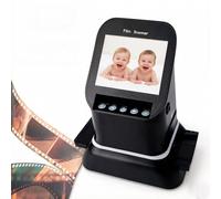 Scanner de Films Haute résolution 22 MP Scanner de Diapositives USB/SD Écran LCD 4,3 Pouces Convertit Les négatifs 120/135/126/127 Numérise Les Diapositives au Format JPEG