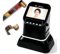 Scanner de Films Haute résolution 22 MP vers numérique, Scanner de Films | (formats 35 mm, 120, 126, 127, 135) avec écran LCD 4,3 pouces, ports USB et HDMI, Numériseur de diapositives et négatifs
