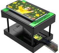 Scanner de Films Mobile 35 mm, Scanner de Diapositives positives et négatives, numériser des Diapositives à la Maison avec Votre Smartphone