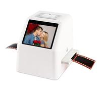 Scanner De Films Négatifs, Scanner De Négatifs À Écran LCD De 2,4 Pouces, Scanner De Diapositives Haute Résolution 22 MP, pour Convertir 35 Mm, 135, 110, 126KPK Et Super 8 Négatifs Et Diapositives