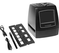 scanner de films numériques 35 mm/135 mm, écran TFT LCD 2,4 pouces, scanner de diapositives de films, prend en charge la prévisualisation et la lecture, noir