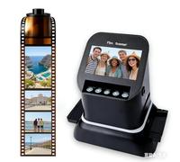 Scanner de Films numériques Conversion de négatifs et Diapositives 35 mm, 135, 127 et 126 en JPEG Convertisseur Haute résolution 22 MP Écran LCD 4,3 Pouces