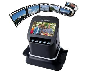 Scanner De Films Professionnel 22 MP for Formats 35 Mm Et 120 Écran LCD 4,3 Pouces Numériseur Haute Résolution De Négatifs Et Diapositives for L'archivage Photo