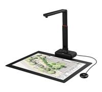 Scanner de livres grand format, format de capture A2, haute résolution 23 MP, avec aplatissement automatique, technologies de suppression d'empreintes digitales, hauteur réglable, OCR multilingue, fon