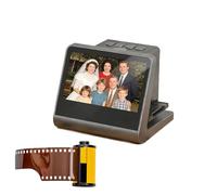 Scanner De Négatifs Et Diapositives avec Écran LCD 5 Pouces, Scanner Film Numérique pour Films Couleur Et Noir Blanc 35mm 135 110 126KPK