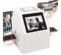 Scanner de Photos de Diapositives de Film Haute résolution 22 MP avec écran LCD de 2,4 Pouces, Conversion négative Couleur et Noir et Blanc 35 mm/135, 126, 110, Super 8 Diapositives et Films néga
