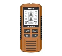 Scanner de point de contrôle de sécurité - Détecteur de main compact | Capteur de bip audio haute sensibilité, interface numérique LCD, chercheur de boulons polyvalent pour travaux électriques,