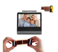 Scanner Diapositives Et Négatifs Numérique avec Écran LCD HD 5 Pouces, Interpolation 48MP pour Films 35mm 135 110 126KPK en JPEG