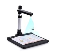 Scanner Document, Scanner de caméra Double Objectif 10 mégapixels HD A3 Scanner de Documents, Scanner de Livre OCR Scanner de Documents d'image de Livre de Bureau Scanner A4 A5,pour l'enseignement de