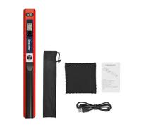 Scanner Document, Scanner portatif sans Fil de Baguette Tenu dans la Main, Interface de Type-c d'écran d'affichage à Cristaux liquides de Format JPG/PDF du Format A4 900DPI avec Le Sac de Protection,