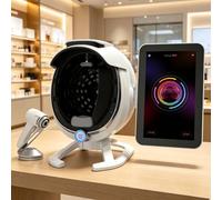 Scanner Facial à 8 Spectres Analysant Plus De 20 Indicateurs Cutanés ; Analyseur Intelligent Générant Des Rapports Visuels, Idéal Pour Les Spas, Les Salons De Beauté(15.6in)