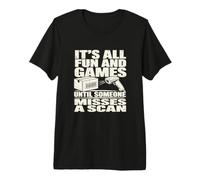 Scanner Le Colis du travailleur Postal Itinéraire du courrier Humour T-Shirt Haut de Gamme