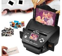 Scanner Numérique 16mp (Photos Papier 3 * 5/4 * 6/5 * 7), Scanner Négatif 135 (35 Mm)/Logiciel Ocr De Tri De Cartes De Visite, pour Enregistrer des Films dans des Fichiers Numériques