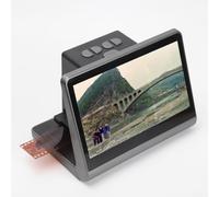 Scanner numérique de film et de diapositives avec écran LCD de 7", scanner de film haute résolution avec écran, 24-48 MP et stockage de 16 Go