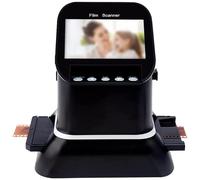 Scanner numérique de films et de diapositives, 120 scanners de films haute définition avec écran LCD de 4,3 pouces, convertit 35 mm, 135, 126, 127 négatifs et diapositives en JPEG numérique,