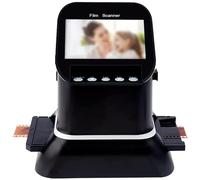 Scanner numérique de films et diapositives, scanner de films haute résolution 120 avec écran LCD 4,3 pouces, conversion de négatifs et diapositives 35 mm, 135, 126 et 127 mm au format JPEG numérique