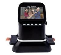 Scanner numérique pour films et diapositives, scanner de films et diapositives avec écran LCD 5 ", scanner de films de haute qualité, négatifs et diapositives 35mm, 135, 126, 127 en JPEG numérique, co