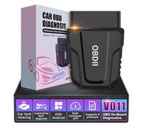 Scanner OBD2 amélioré Lecteur de Code de Voiture sans Fil avec Bluetooth 5.4 détection Automatique du Moteur, Mini Outil de Diagnostic Automatique pour iOS Android et Windows