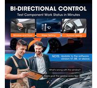 Scanner OBD2 automobile OTOFIX D1 Lite, mise à jour de 2 ans, contrôle bidirectionnel, outil de Diagnostic de tous les systèmes, FCA SGW CAN FD & DoIP Diagnostic Tool