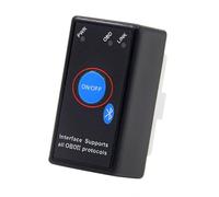 Scanner OBD2 sans fil 5.0 - Lecteur bluetoth voiture, Appareil diagnostic automobile | Analyse moteur instantanée, Lecture données moteur en temps réel avec test batterie, Compatible véhicules essenc