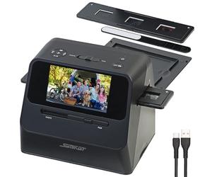 Scanner photo sans fil SD-1700 pour diapositives & négatifs 22 Mpx [Somikon]