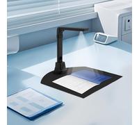 Scanner pliable OCR 8MP A3 Visualizer de table Scanner de documents avec LED à 3 niveaux Scanner de livre portable pour Windows & Mac 200+ langues