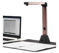 Scanner Portable Caméra Document : Camera HD 8MP avec OCR USB pour Scan A3/A4, Visualiseur de Classe - Logiciel Professionnel pour Livres/Bureau/Voyage - Enseignants Windows