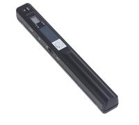 Scanner portable de 21,6 cm pour documents A4, reçus d'images en 900 DPI, baguette de numérisation portable couleur A4, téléchargement d'images sur ordinateur via un câble USB (noir)