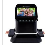 Scanner portable de film et de diapositives 22 MP, convertit les négatifs 35 mm 135 126 127 en JPEG numérique, écran LCD de 4,3", double objectif
