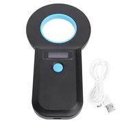 Scanner Portable de puces pour Animaux de Compagnie avec connectivité Bluetooth et USB C - Lecteur de puces pour Animaux 134,2 kHz et 125 kHz prenant en Charge EMID et FDX B ISO