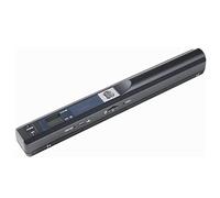 Scanner Portable, Format A4 900DPI JPG/PDF Formaté Écran LCD pour Les Reçus d'affaires Livres Scanner De Baguette De Document Portatif Portable Scanner À Piles,Argent