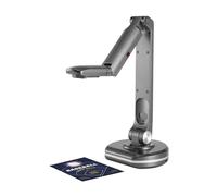 Scanner portable, scanner de livres, Caméra de documents et Scanner de livres V500S USB 2 en 1, Webcam avec numérisation automatique A3 de 8M, lumière LED for Mac et Windows pour vos documents, factur