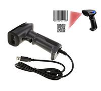 Scanner USB Codes Barres CCD 1D 2D Lecture écran Papier | Scanner USB de codes-barres 1D/2D compatible UPC, EAN, GS1 et QR Code, DataMatrix et Aztec.