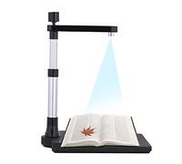 Scanner USB réglable haute USB pour appareil photo avec double objectif OCR fonction LED pour salle de ureau, bibliothèque, banque