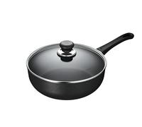 Scanpan Classic Sauteuse Profonde 26 cm/3,7 l avec Couvercle | Revêtement antiadhésif Stratanium | Poêle pour plaques vitrocéramiques et à gaz | Passe au Four | Qualité danoise | Anti-adhésif pan