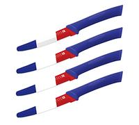 Scanpan SC51000827 Set de 4 Couteau Bleu Blanc Rouge"Allez Les Bleus"