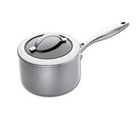Scanpan SC65231600 Casserole CTX avec couvercle Verre, Acier Inoxydable, Inox, 16 cm, 37 x 16 x 15 cm