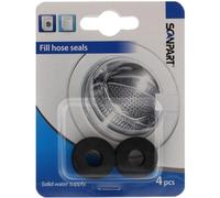 Scanpart 1120090006 Lot de 4 joints de tuyau d'alimentation pour machine à laver