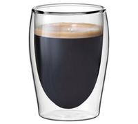 Scanpart à Double paroi en Verre Thermique Lot de 2 Expresso