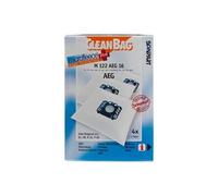 CleanBag M 122 AEG 16 Sac d'aspirateur Blanc/jardin opulent