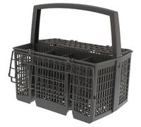 Scanpart Panier à couverts universel pour lave-vaisselle gris avec poignée