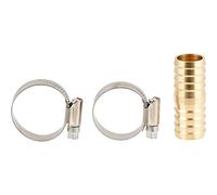 Scanpart Raccord de tuyau de vidange pour tuyau de lavage et de lave-vaisselle + 2 colliers de serrage