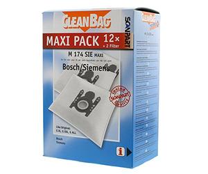 Scanpart Sacs d'aspirateur Maxi Pack M 174 SIE, comme Original Bosch, Siemens: G XL, G XXL, G ALL