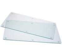 Scanpart Set Plateau de verre env. 52 x 30 cm