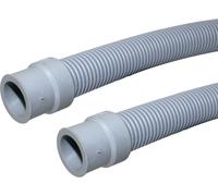 SCANPART Tuyau de vidange de haute qualité, 1,5m, 19mm de diamètre, raccords droits, compatible avec les lave-vaisselle et les lave-linge